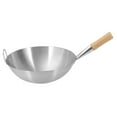 thumbnail image 4 of CRAFTHROU Wok de Cuisson à Main au Design Simple et Pratique Wok de Friture 1 Pcs, 4 of 8