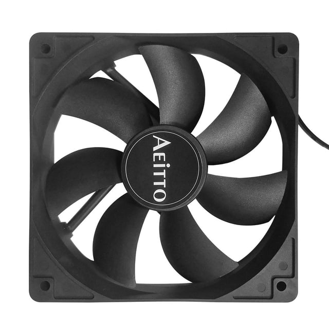 120mm 4 Pin PC Computer Case Refrigeración CPU Cooler Fan DC 12V Radiador
