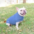 thumbnail image 4 of Chaleco de forro polar para perros y gatos, suéter suave y cálido, sudadera con capucha para perros, ropa de invierno para perros pequeños y medianos, caniche, chihuahua, bulldog, sphynx y gato (azul), 4 of 5
