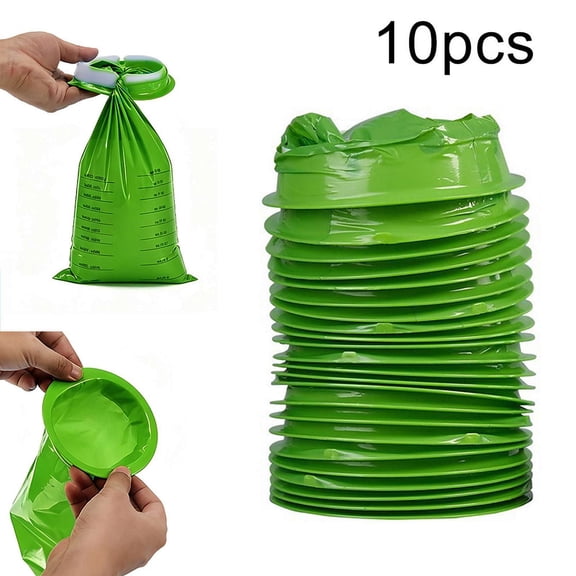 10 Pack Disposable Leak-Resistant Vomit Bags for Car Travel
