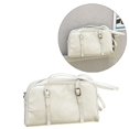 thumbnail image 3 of Vintage PU Messenger Bag impermeable de gran capacidad bandolera de hombro para la vida diaria al aire libre, 3 of 8