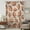 Brown, variant on Brown Vintage Football Sheer Curtains 45 Inches Long for Bedroom, Grey Wooden Retro Art Ball Light Filtering Privacy Drapes, Breathable Semi Sheer Short Window Treatment for Kitchen Cafe Bathroom