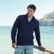 thumbnail image 1 of Fruit Of The Loom - Chaqueta / Sudadera ligera con cremallera completa hombre caballero (Blanco), 1 of 2