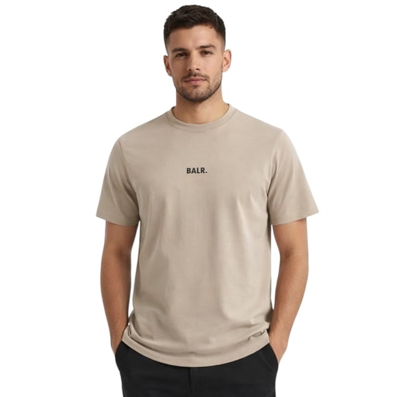 Playera T-Shirt BALR Q-Series Silver Lining