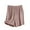A-Khaki, variant on Lovskoo Pajama Shorts for Women Plus Size Summer Elastic Waist Shorts Multi Color Thin Casual Pajamas Loose Home Lounge Shorts Green 3XL