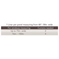 thumbnail image 3 of Commonwealth Universal Insulating Blackout Curtain Liner, 3 of 9