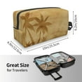 thumbnail image 5 of Honeii Retro Palm Tree Print Multi-Purpose Storage Bag,Hanging Dopp Kit,Small Toiletry Bag for Traveling for Toiletries, Makeup, and Small Essentials, 5 of 7