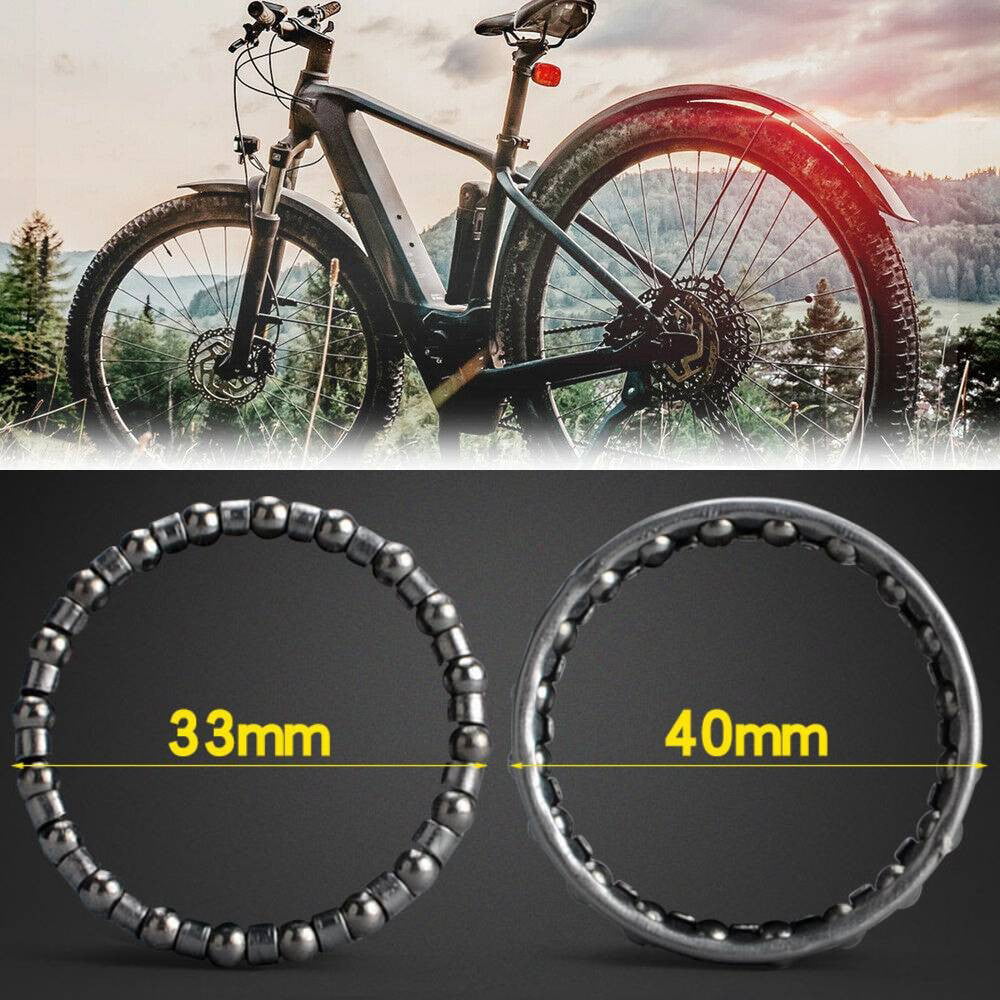 1.1/8" Headset Caged Ball Bearing Race Races 5/32" Bicycle Bike Head Set Cage 