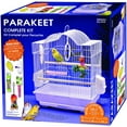 thumbnail image 2 of Penn-Plax Small Bird Starter Kit with Birdcage and Accessories – White, 2 of 7