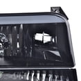 thumbnail image 3 of CROSSDESIGN LED DRL Headlights Fit for Ford Bronco F150 F250 F350 1992-1996 Headlamps, 3 of 12
