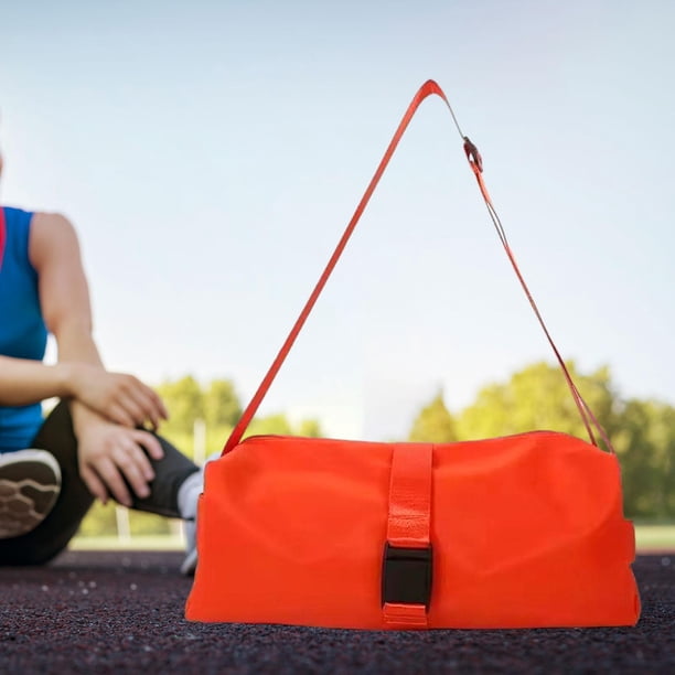 Bolso Cruzado para Mujer Yinane Hobo Naranja de Gran Capacidad Bolso de Hombro para Entrenamiento