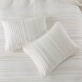 thumbnail image 3 of 3-Piece King Size Quilt Set, Soft Lightweight King Bedding Set for Summer, Stripped, 3 of 7