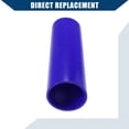 thumbnail image 4 of Car Straight Coupler Silicone Hose Front Universal Intake Intercooler Silicone Tube 4-Ply 3" ID Blue, 4 of 6