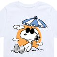 thumbnail image 3 of Peanuts - Snoopy Beach Day - Toddler And Youth Short Sleeve Graphic T-Shirt, 3 of 6