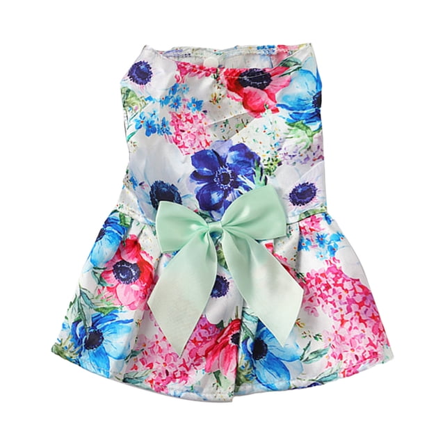 Chiot Princesse Robe d'Été Chien Robe de Chien de Compagnie Robes pour Petit Chien Chat Filles Fête d'Anniversaire Fantaisie Costume