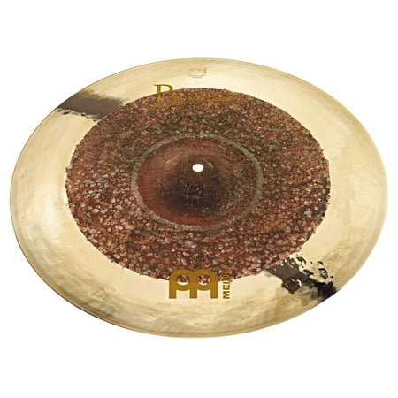 Meinl Cymbals Byzance Extra Dry 21  Dual Crash Ride The Byzance Dual Crash/Ride is a stunning contrast of extra dry and brilliant finish with a unique combination of hammering and lathing. Every Byzance model is hand hammered into shape by cymbal artisans in Turkey  giving each cymbal its own unique and colorful voice. The overall presence that Meinl Byzance delivers is a dark  buttery warmth that flows around crisp definition. Features: Dual playing zones for riding and crashing A stunning contrast of extra dry and brilliant finish Unique combination of hammering and lathing Hand hammered into shape by cymbal artisans in Turkey Delivers is a dark  buttery warmth that flows around crisp definition Get your Meinl Cymbals Byzance Extra Dry Dual Crash Ride today at the guaranteed lowest price from Sam Ash with our 45-day return and 60-day price protection policy.