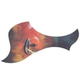 thumbnail image 3 of Guitar Pickguard,Acoustic Guitar Pickguard SelfAdhesive Pickguard Musical Instrument Accessories High-Intensity Output, 3 of 9