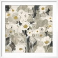 thumbnail image 2 of Art.com Velvety Florals Neutral III Art Print by Silvia Vassileva, White Frame Wall Art, 29" x 29", 2 of 5