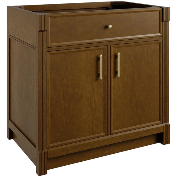 James Martin Vanities 660-V36-HNO Bellshire 36" Single Free Standing Poplar Wood Vanity
