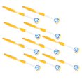 thumbnail image 5 of 10Pcs Tongue Scraper Ergonomic Design Silicone Freshen Breath Dental Plaque Removal Tongue Cleaner for Tongue Mouth Orange--, 5 of 5