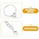 thumbnail image 4 of 100 Uds llavero de Metal llavero de Metal con cadena llavero de Metal llavero para mujer, 4 of 4