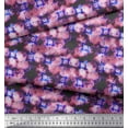 thumbnail image 3 of Soimoi Poly Georgette Fabric Check Tie-Dye Printed Fabric 1 Yard 42 Inch Wide, 3 of 3