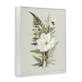 thumbnail image 3 of Stupell Industries Bumble Bee & Flower Floral Painting White Framed Art Print Wall Art, 24 x 30, 3 of 8