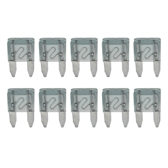 Unique Bargains 10 Pcs 32V 2A  Type  Size Fuse for Vehicle Car