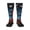 3 Black, variant on World Map Of Digital Circuits Knee Socks, High Socks Long Stretchy Sock Women Knee High Stocking, Long Socks for Women