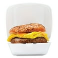thumbnail image 6 of 5-7/8 in. x 6 in. x 3 in. Hinged Lid Foam Containers - White (500/Carton), 6 of 7