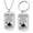 Black, variant on YYKihy Father's Day Gift Pendant Necklace TO MY DAD Letter Key Chain Present