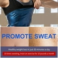 thumbnail image 6 of Sauna Suit for Women, Weight Loss Waist Trainer Sweat Vest, Premium Tank Top Sweat Body Shaper for Workout, Fitness, 6 of 7