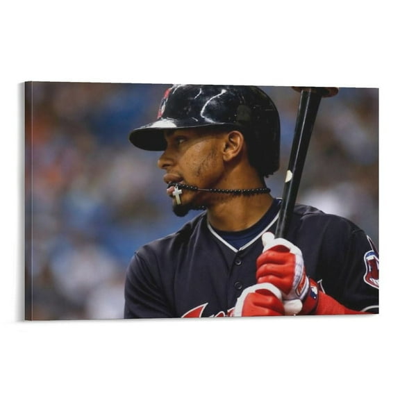 Francisco Lindor Canvas Poster Canvas Poster Wall Art Picture Prints Hanging Photo Gift Decor Home Posters Artworks 16x24inch(40x60cm)