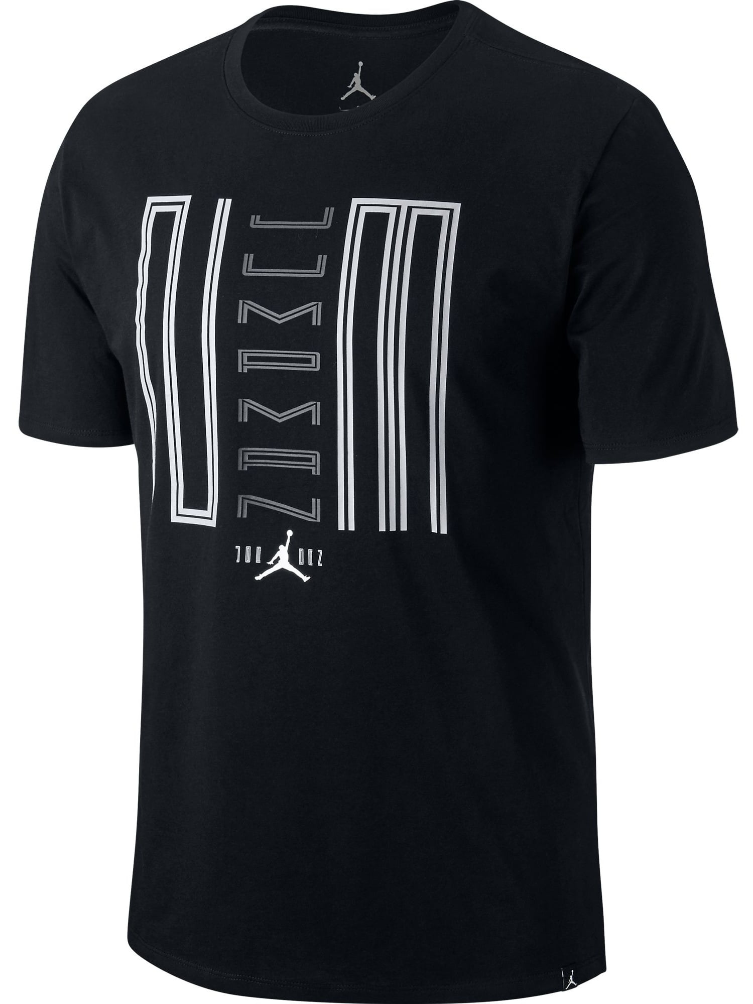 Jordan 11 Jumpman 23 Men's Sportswear Casual T-Shirt Black/White 844282 ...