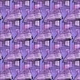 thumbnail image 1 of Ahgly Company Machine Washable Indoor Square Transitional Bright Lilac Purple Area Rugs, 6' Square, 1 of 7