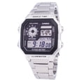 thumbnail image 1 of Casio Reloj Digital con Hora Mundial, Resistente Al Agua hasta 100 M, Modelo AE-1200WHD-1AVDF para Hombre., 1 of 2
