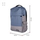 thumbnail image 4 of Back Pack Techzone Para Laptop 15.6'' Strong Gris Tech Zone TZ21LBP07-B, 4 of 4