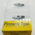 thumbnail image 2 of 2PCS VCMT1604/1103 PCD/CBN Tipped Turning Insert CNC Lathe Cutter, 2 of 7