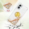 thumbnail image 3 of Funda para Motorola Moto G Play 4G 2024 con Brillo Líquido Flotante, Purpurina, Parachoques y Anillo Giratorio Soporte, 3 of 5