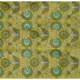 thumbnail image 4 of oneOone Coton Biologique Popeline Sergé Feuilles & Imprimé Floral BTY 42 Pouces de Large, 4 of 4