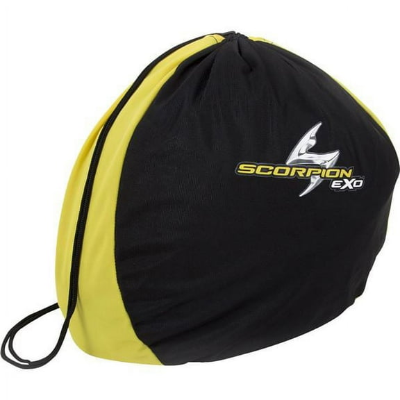 ScorpionExo EXO Black and Yellow Polyester Standard Size Helmet Bag