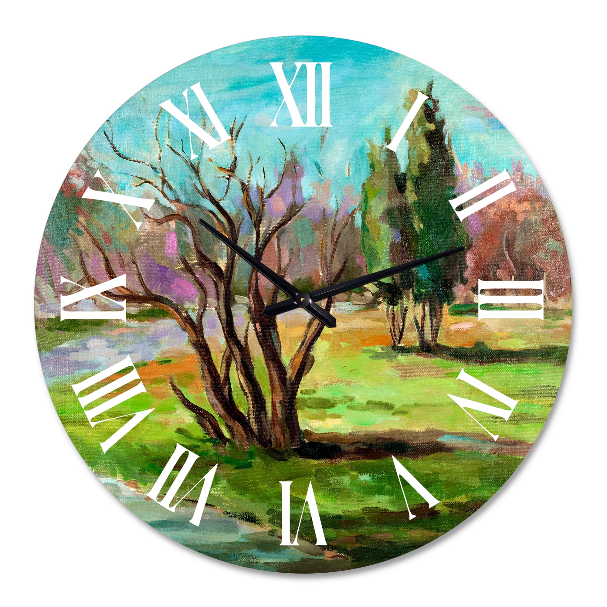 Designart 1 in Quartz Traditional Wall Clock