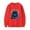JX44041-Red, variant on Boywithuke Long Sleeve Crewneck Sweatshirt Merch For Men/Women Unsiex Winter Fashion Hiphop Streetwear