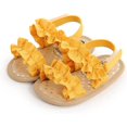 thumbnail image 3 of Baby Girl Sandals Summer Crib Shoes Bowknot Soft Sole Infant Girls Princess Dress Flats First Walker Shoes, 3 of 6