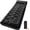 Black, variant on Camping Sleeping Pad,Extra Wide 6 inch Thick Inflatable Sleeping Pads with Built-in Foot Pump and Pillow,Ultralight Camping Mat Gear for Outdoor Hiking,Camping