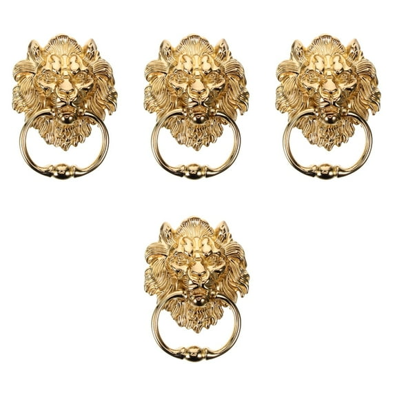 4 PCS Door Handle Barn Knockers for Front Gothic Decorative Knob Goldendoodle Ornament