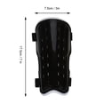 thumbnail image 7 of Tebru Football Keen Protector, Shin Guard, 1Pair Kids Soccer Shin Guards Football Padded Knee Protectors Adjustable Strap Protective Gear, 7 of 7