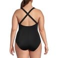 thumbnail image 2 of Lands' End Women's Plus Size Tugless X-Back One Piece Swimsuit, 2 of 6