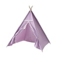 thumbnail image 1 of Tienda de campaña para niños, casa infantil, cabaña creativa, regalos portátiles, casa de juegos para niños violeta, 1 of 9