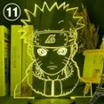 thumbnail image 3 of Luces nocturnas de Naruto Uzumaki Uchiha Itachi Sasuke Anime 3D 16 figuras de acción que cambian de color Juguetes Lámpara decorativa de Anime Naruto, 3 of 5